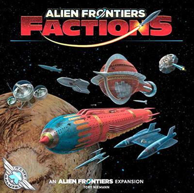 Alle Details zum Brettspiel Alien Frontiers: Factions (Erweiterung) und ähnlichen Spielen