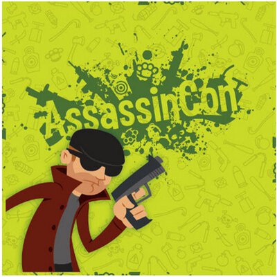 Alle Details zum Brettspiel AssassinCon und ähnlichen Spielen