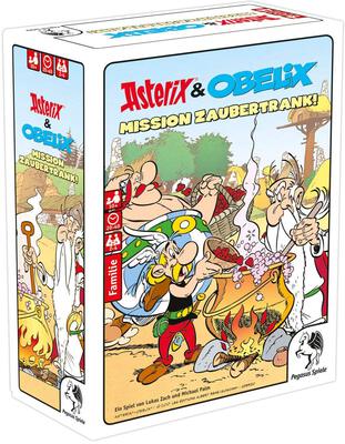 Alle Details zum Brettspiel Asterix & Obelix: Mission Zaubertrank! und ähnlichen Spielen
