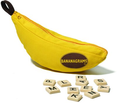 Alle Details zum Brettspiel Bananagrams und ähnlichen Spielen