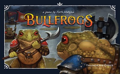 Alle Details zum Brettspiel Bullfrogs und ähnlichen Spielen