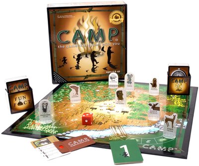Alle Details zum Brettspiel Camp - The Game that Grows with you und ähnlichen Spielen