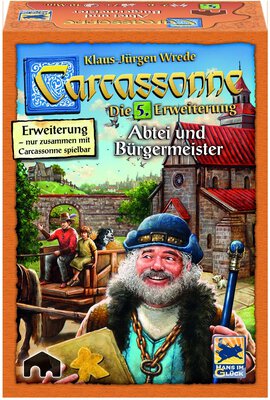 Alle Details zum Brettspiel Carcassonne: Abtei und Bürgermeister (5. Erweiterung) und ähnlichen Spielen
