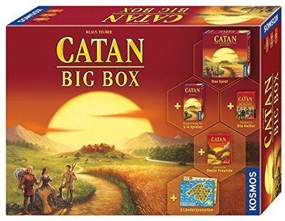 Alle Details zum Brettspiel Catan: Big Box (2016) und ähnlichen Spielen