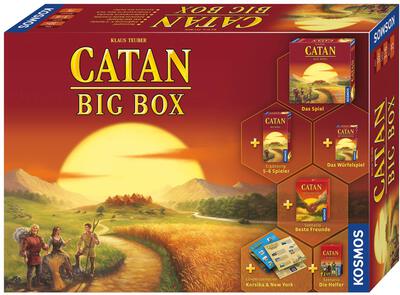 Alle Details zum Brettspiel Catan: Big Box (2019) und ähnlichen Spielen