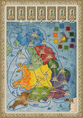 Alle Details zum Brettspiel Concordia: Britannia / Germania (Erweiterung) und ähnlichen Spielen