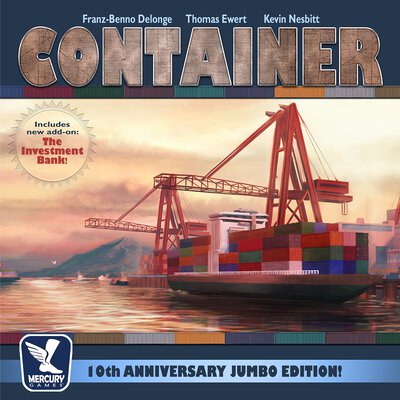 Alle Details zum Brettspiel Container: 10th Anniversary Jumbo Edition! und ähnlichen Spielen