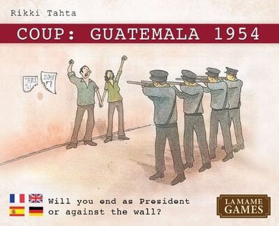 Alle Details zum Brettspiel Coup: Guatemala 1954 und ähnlichen Spielen