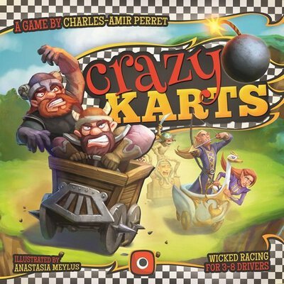 Alle Details zum Brettspiel Crazy Karts und ähnlichen Spielen