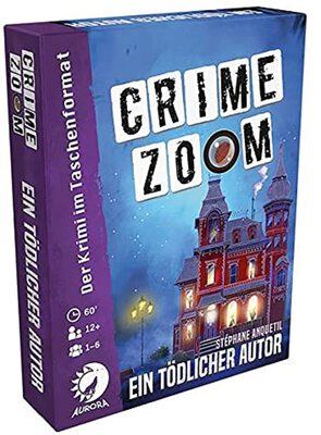Alle Details zum Brettspiel Crime Zoom: Ein tödlicher Autor (3. Fall) und ähnlichen Spielen