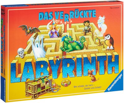 Alle Details zum Brettspiel Das verrückte Labyrinth und ähnlichen Spielen