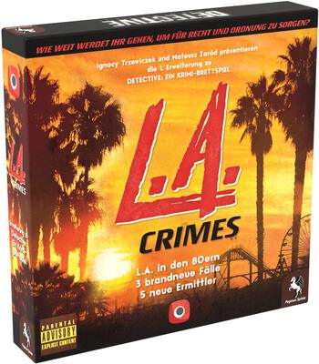 Alle Details zum Brettspiel Detective:  L.A. Crimes und ähnlichen Spielen