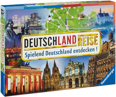 Alle Details zum Brettspiel Deutschlandreise und ähnlichen Spielen