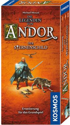 Alle Details zum Brettspiel Die Legenden von Andor: Der Sternenschild (1. Erweiterung) und ähnlichen Spielen