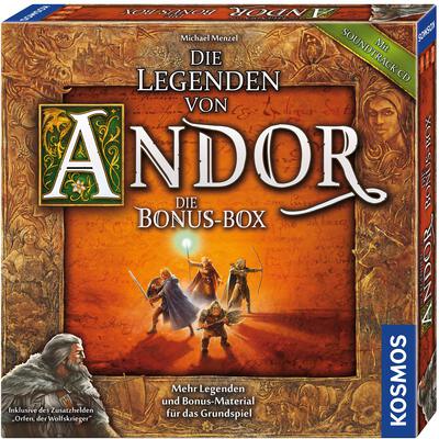 Alle Details zum Brettspiel Die Legenden von Andor: Die Bonus-Box (6. Erweiterung) und ähnlichen Spielen