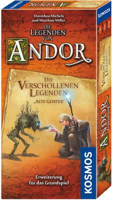 Alle Details zum Brettspiel Die Legenden von Andor: Die verschollenen Legenden "Alte Geister" (7. Erweiterung) und ähnlichen Spielen