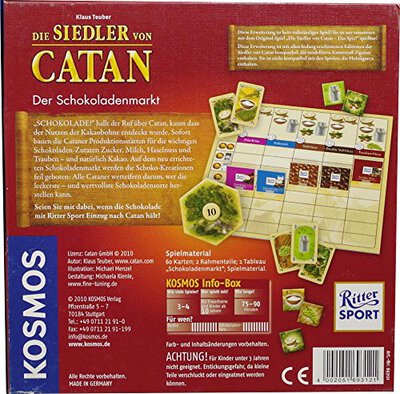 Alle Details zum Brettspiel Die Siedler von Catan: Der Schokoladenmarkt und ähnlichen Spielen
