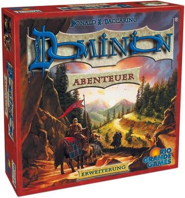 Alle Details zum Brettspiel Dominion: Abenteuer (6. Erweiterung) und ähnlichen Spielen