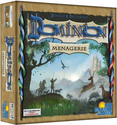 Alle Details zum Brettspiel Dominion: Menagerie (10. Erweiterung) und ähnlichen Spielen
