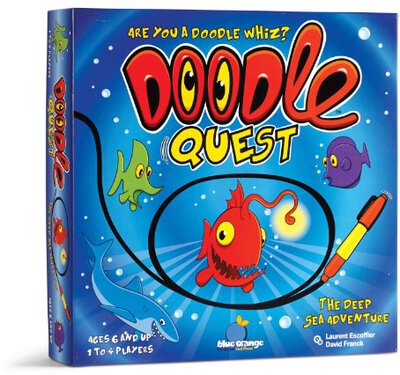 Alle Details zum Brettspiel Doodle Quest und ähnlichen Spielen