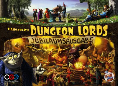 Alle Details zum Brettspiel Dungeon Lords: Jubiläumsausgabe und ähnlichen Spielen