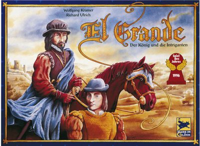 Alle Details zum Brettspiel El Grande (Spiel des Jahres 1996) und ähnlichen Spielen