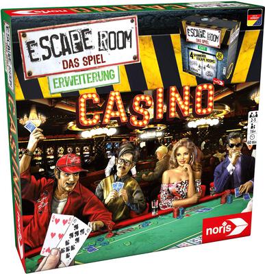 Alle Details zum Brettspiel Escape Room: Das Spiel – Casino (Erweiterung) und ähnlichen Spielen