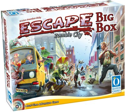 Alle Details zum Brettspiel Escape: Zombie City – Big Box und ähnlichen Spielen