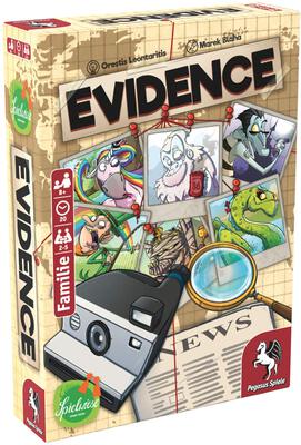 Alle Details zum Brettspiel Evidence und ähnlichen Spielen