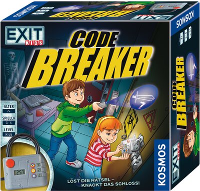 Alle Details zum Brettspiel EXIT Kids: Code Breaker und ähnlichen Spielen