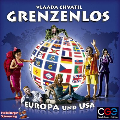 Alle Details zum Brettspiel Grenzenlos - Europa & USA und ähnlichen Spielen