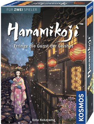 Alle Details zum Brettspiel Hanamikoji und ähnlichen Spielen