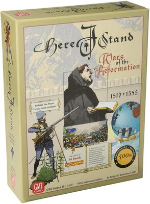 Alle Details zum Brettspiel Here I Stand: Wars of the Reformation 1517-1555 und ähnlichen Spielen