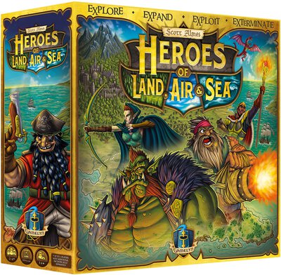 Alle Details zum Brettspiel Heroes of Land, Air & Sea und ähnlichen Spielen