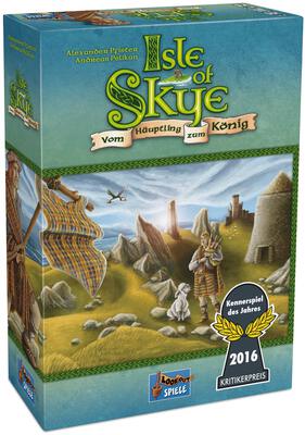Alle Details zum Brettspiel Isle of Skye: Vom Häuptling zum König (Kennerspiel 2016) und ähnlichen Spielen
