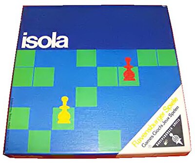 Alle Details zum Brettspiel Isola und ähnlichen Spielen