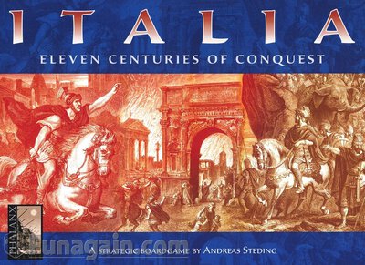 Alle Details zum Brettspiel Italia - Eleven Centuries of Conquest und ähnlichen Spielen