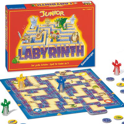 Alle Details zum Brettspiel Junior Labyrinth und ähnlichen Spielen