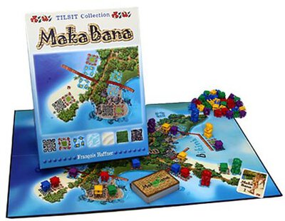 Alle Details zum Brettspiel Maka Bana und ähnlichen Spielen