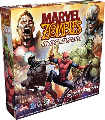 Alle Details zum Brettspiel Marvel Zombies: Heroes' Resistance und ähnlichen Spielen