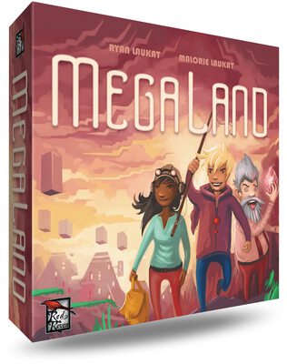 Alle Details zum Brettspiel Megaland und ähnlichen Spielen