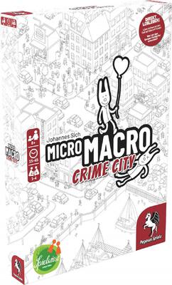 Alle Details zum Brettspiel MicroMacro: Crime City und ähnlichen Spielen