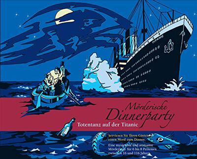 Alle Details zum Brettspiel Mörderische Dinnerparty: Totentanz auf der Titanic und ähnlichen Spielen