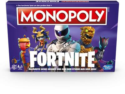 Alle Details zum Brettspiel Monopoly: Fortnite und ähnlichen Spielen