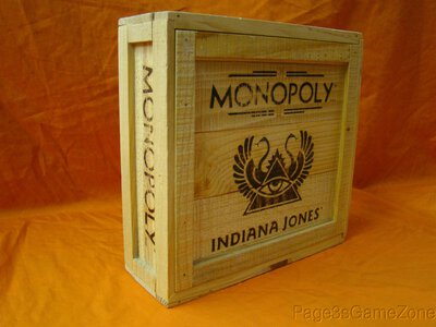 Alle Details zum Brettspiel Monopoly: Indiana Jones und ähnlichen Spielen