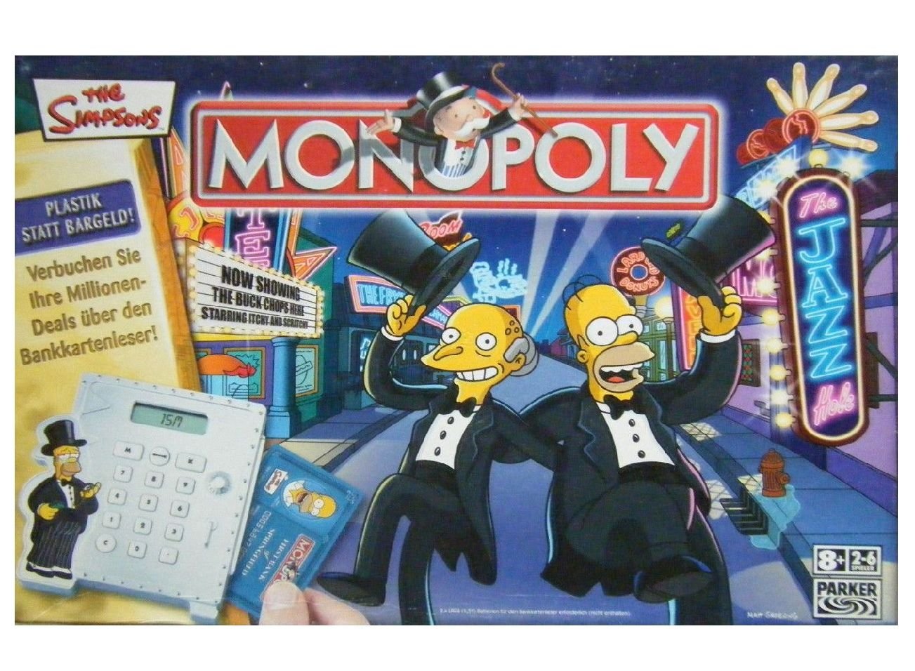 Alle Details zum Brettspiel Monopoly: The Simpsons und ähnlichen Spielen