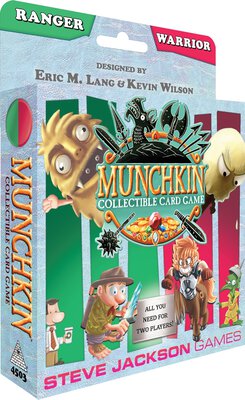 Alle Details zum Brettspiel Munchkin Sammelkartenspiel: Starterset 2 – Waldläufer-Krieger und ähnlichen Spielen