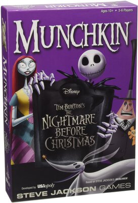 Alle Details zum Brettspiel Munchkin The Nightmare Before Christmas und ähnlichen Spielen