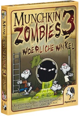 Alle Details zum Brettspiel Munchkin Zombies 3: Widerliche Winkel und ähnlichen Spielen