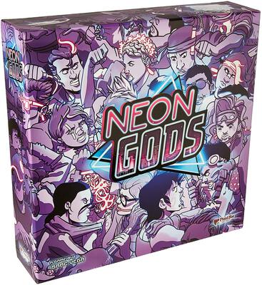 Alle Details zum Brettspiel Neon Gods und ähnlichen Spielen